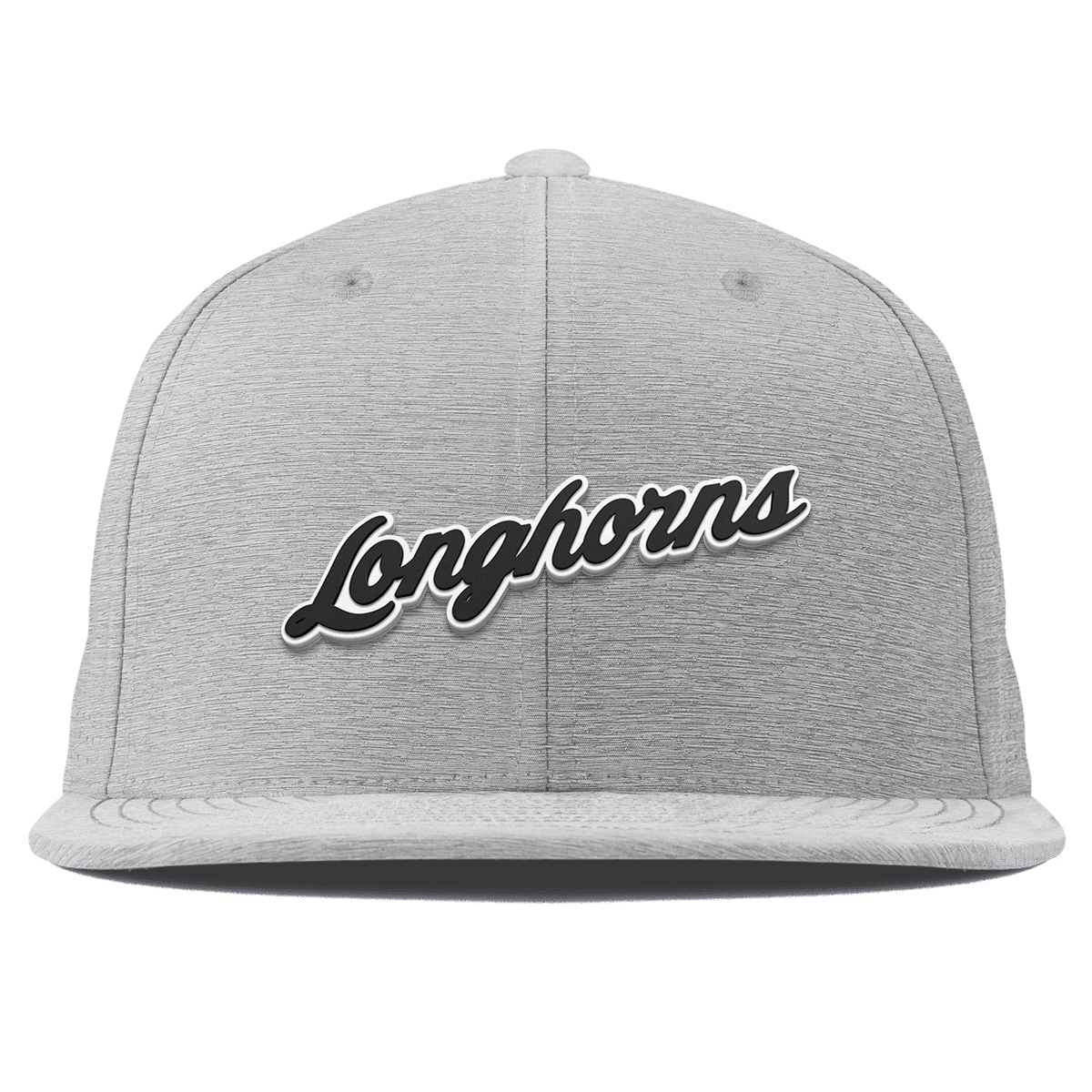 University of Texas "Vintage Texas Longhorn Script" Flat Elite Heather Gray