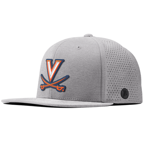 University of Virginia "Virginia Team Logo" Flat Elite Heather Gray