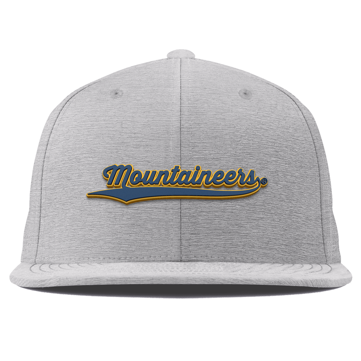 West Virginia University "West Virginia Mountaineers Script" Flat Elite Heather Gray