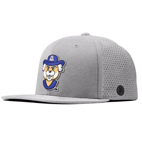 University of Arizona "Wilbur The Wildcat" Flat Elite Heather Gray