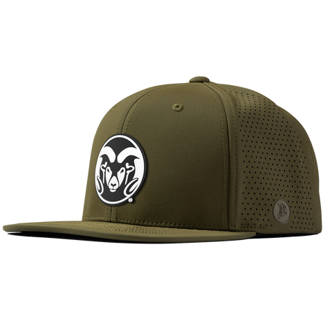 Colorado State University "Vintage CSU Team Logo" Flat Elite Loden