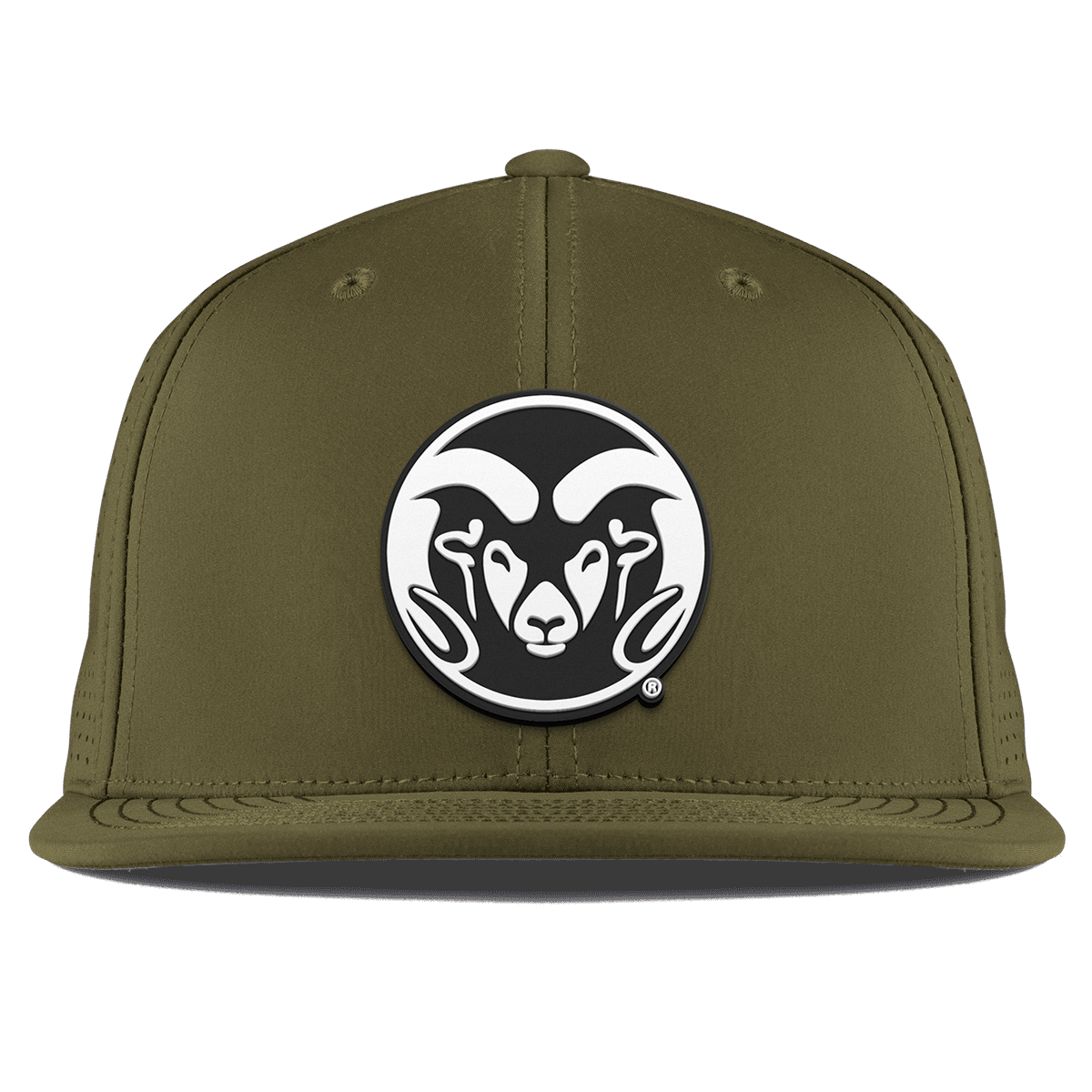 Colorado State University "Vintage CSU Team Logo" Flat Elite Loden