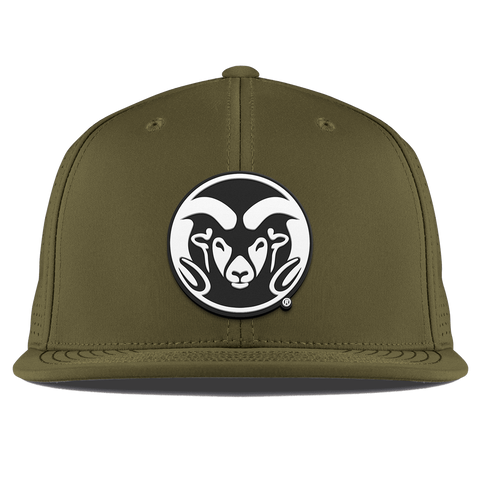 Colorado State University "Vintage CSU Team Logo" Flat Elite Loden