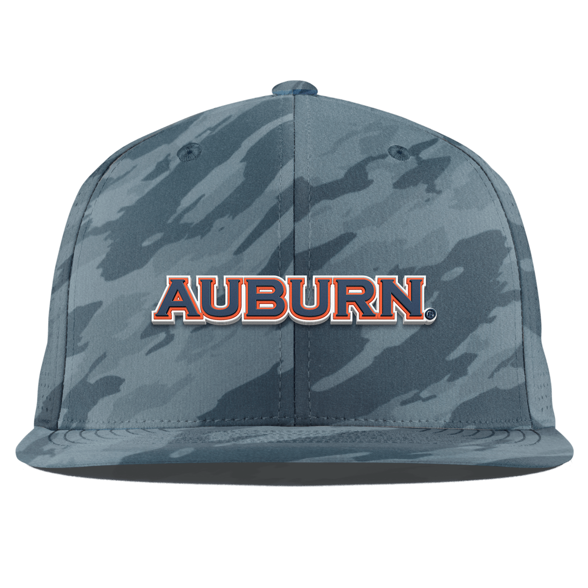 Auburn University "Auburn Block" Flat Elite Marine Camo