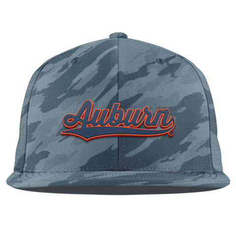 Auburn University "Auburn Script" Flat Elite Marine Camo