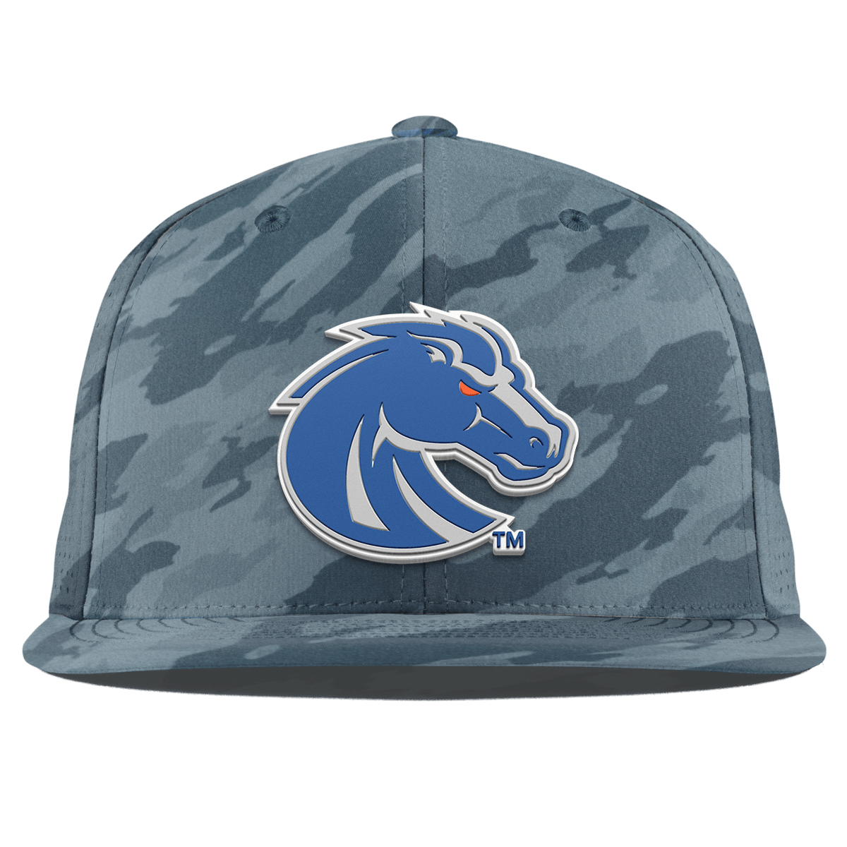 Boise State University "Boise State Broncos Gray" Flat Elite Marine Camo