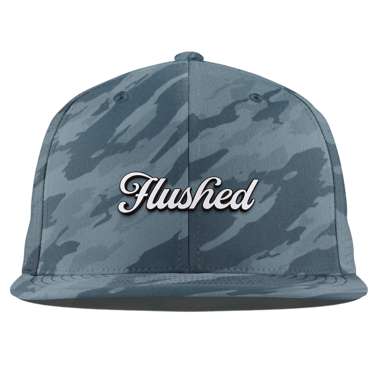Flushed Script Flat Elite Marine Camo