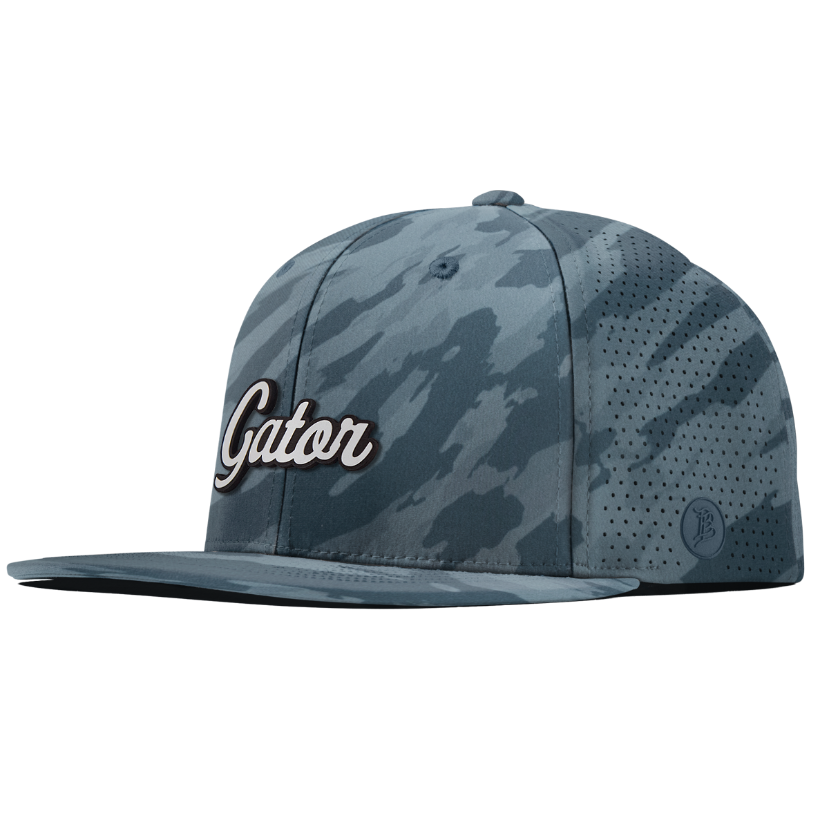 Gator Script White Elite Classic Marine Camo