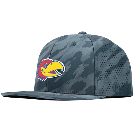 University of Kansas "KU Big Jay" Flat Elite Marine Camo
