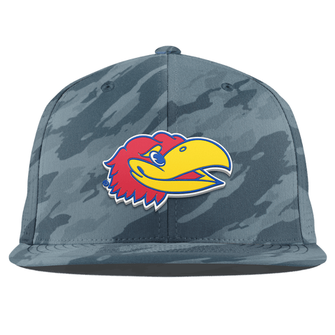 University of Kansas "KU Big Jay" Flat Elite Marine Camo
