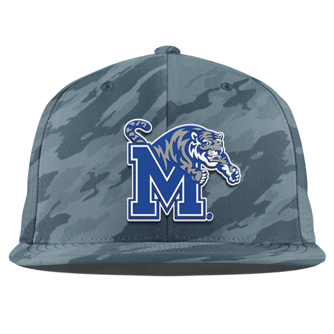 University of Memphis "Memphis Team Logo" Flat Elite Marine Camo