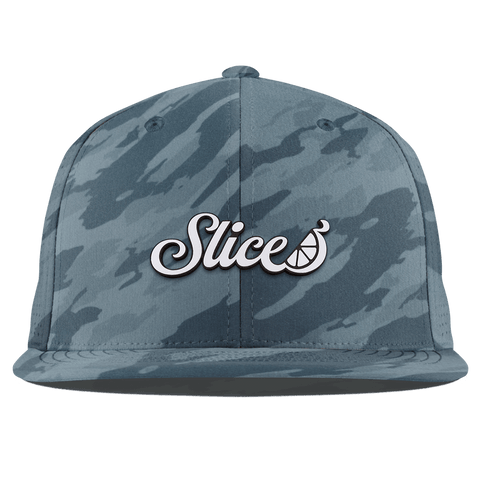 Sliced Script Flat Elite Marine Camo