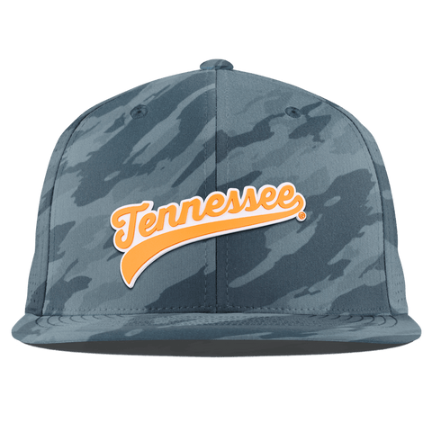 University of Tennessee "Tennessee Script" Flat Elite Marine Camo