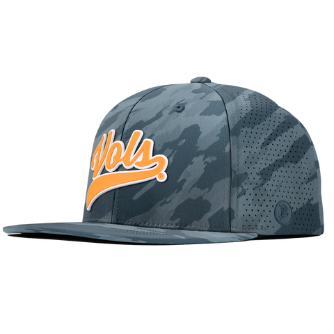 University of Tennessee "Tennessee Vols Script" Flat Elite Marine Camo