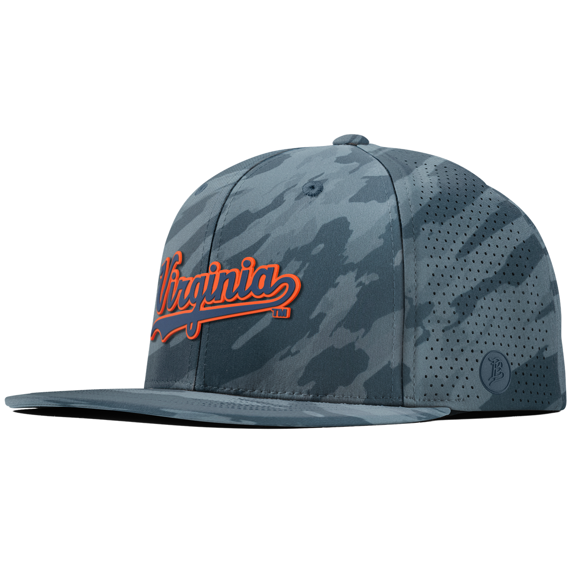 University of Virginia "Virginia Script" Flat Elite Marine Camo