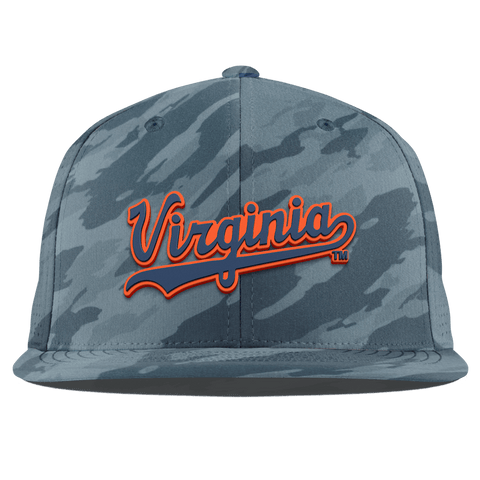 University of Virginia "Virginia Script" Flat Elite Marine Camo