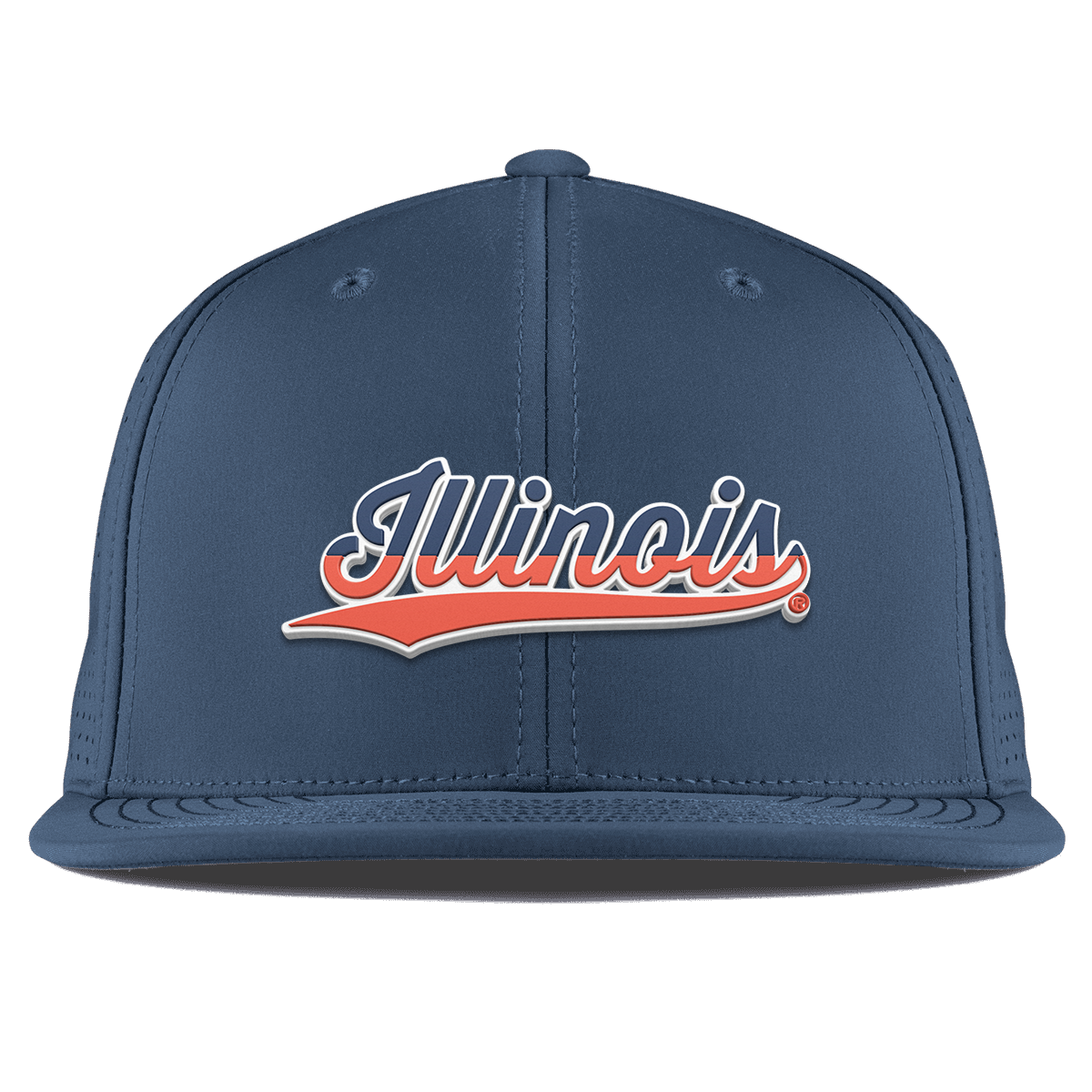 University of Illinois "Illinois Script" Flat Elite Orion