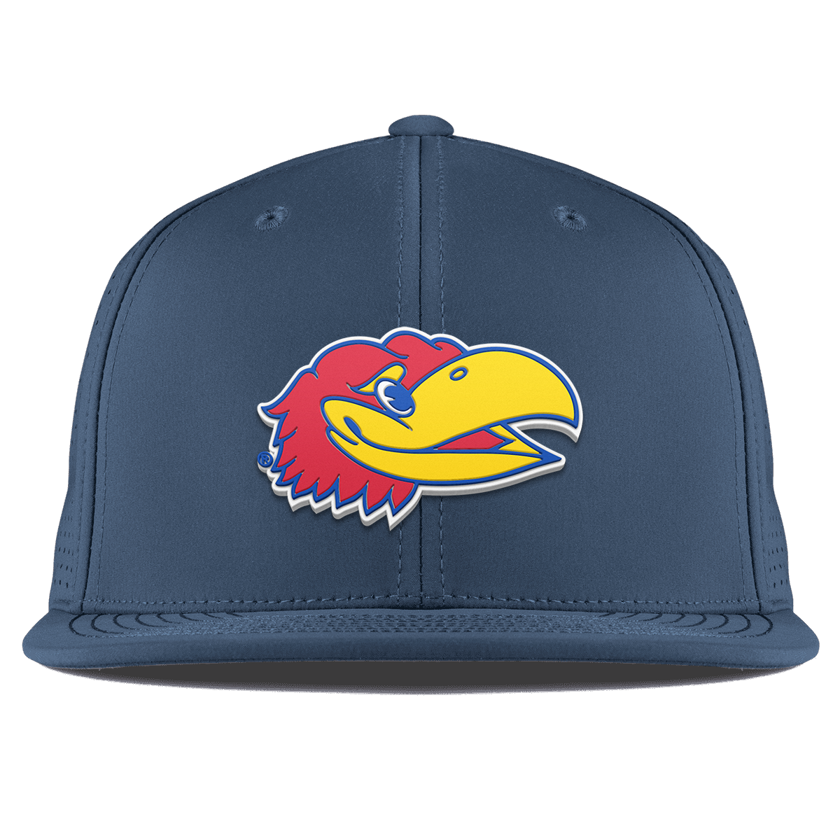 University of Kansas "KU Big Jay" Flat Elite Orion
