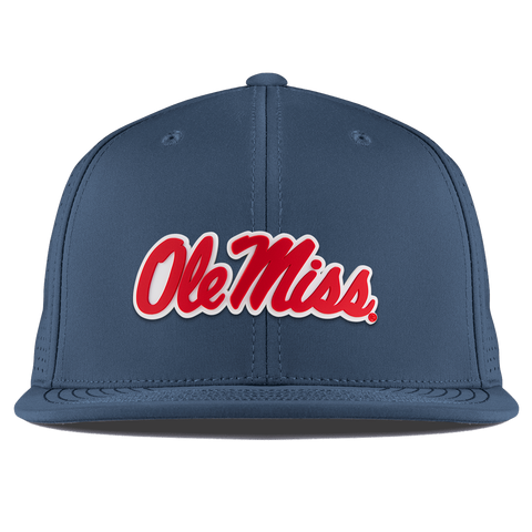 University of Mississippi "Ole Miss Crimson Script" Flat Elite