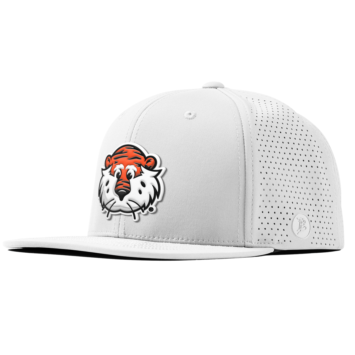 Auburn University "Aubie The Tiger" Flat Elite White
