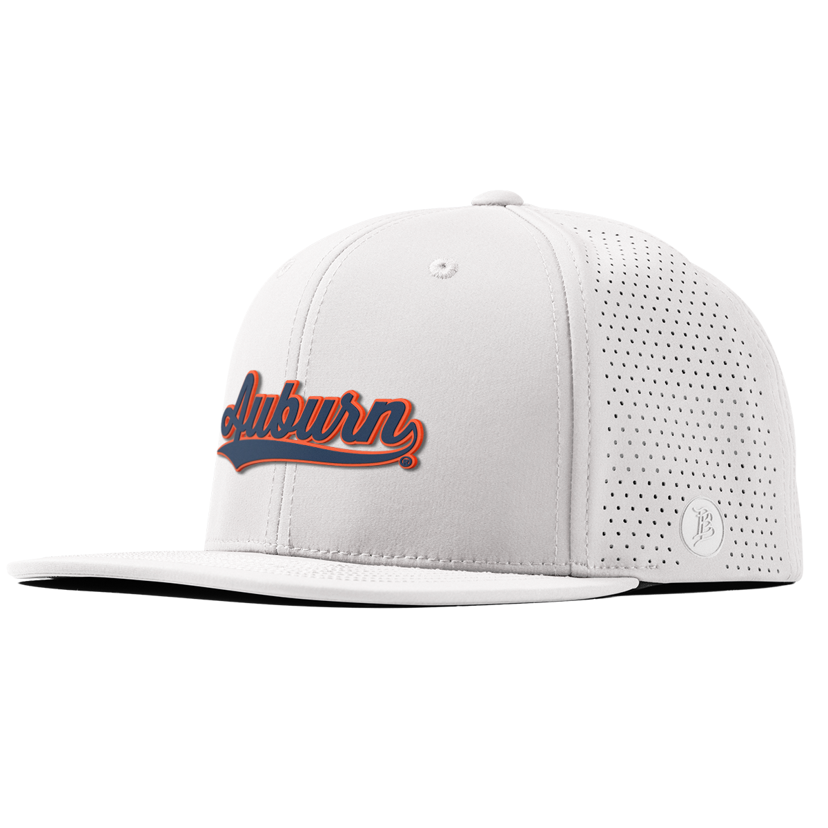 Auburn University "Auburn Script" Flat Elite White
