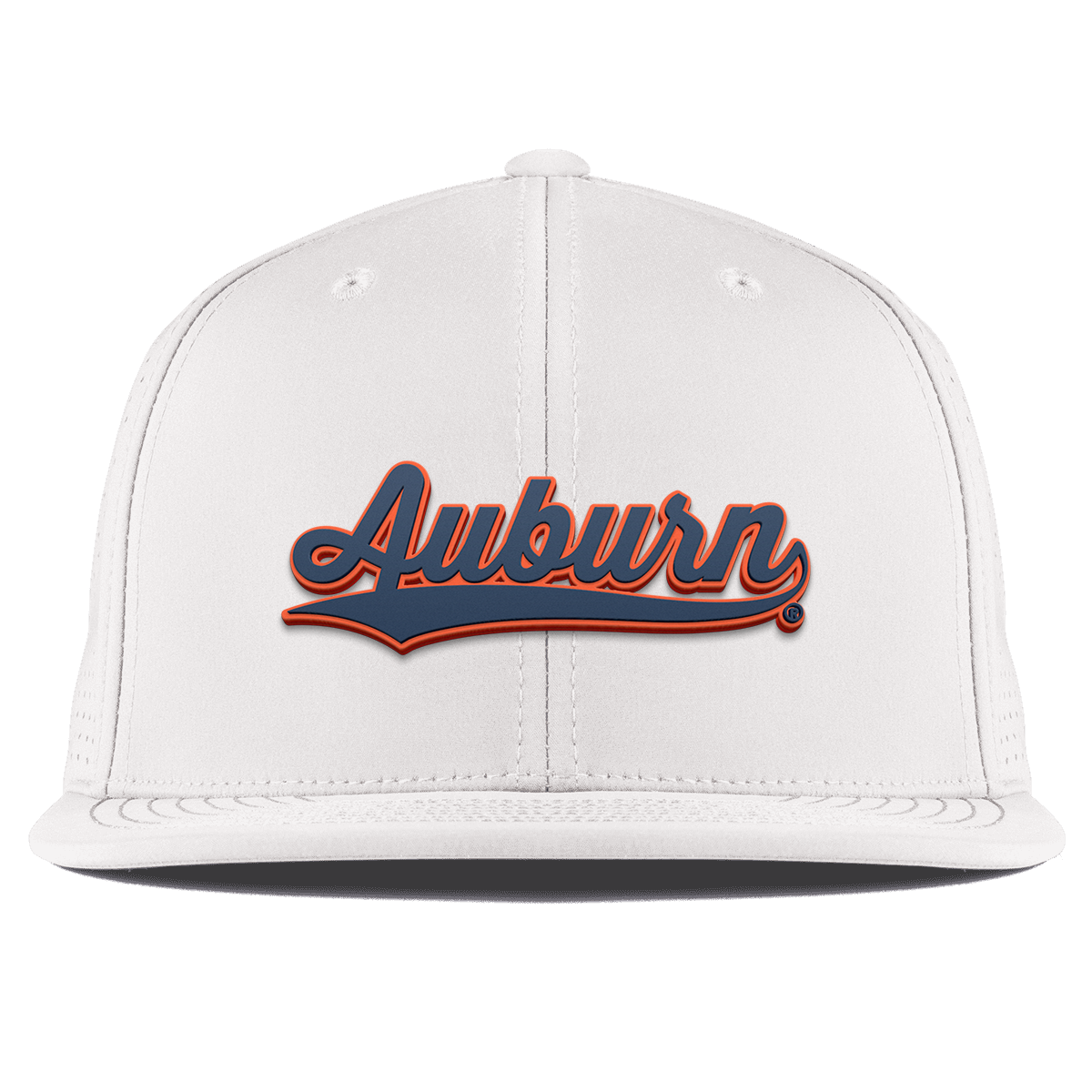 Auburn University "Auburn Script" Flat Elite White
