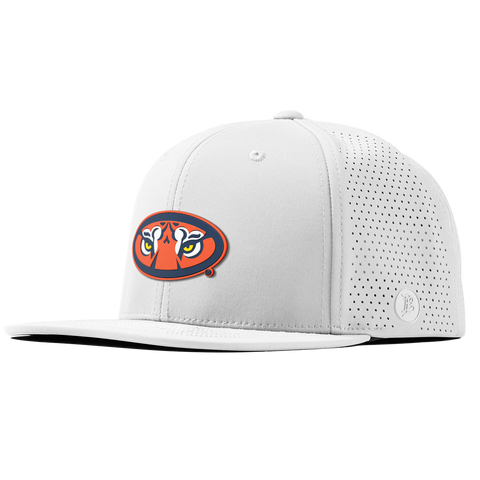 Auburn University "Auburn Tiger Eyes" Flat Elite White 