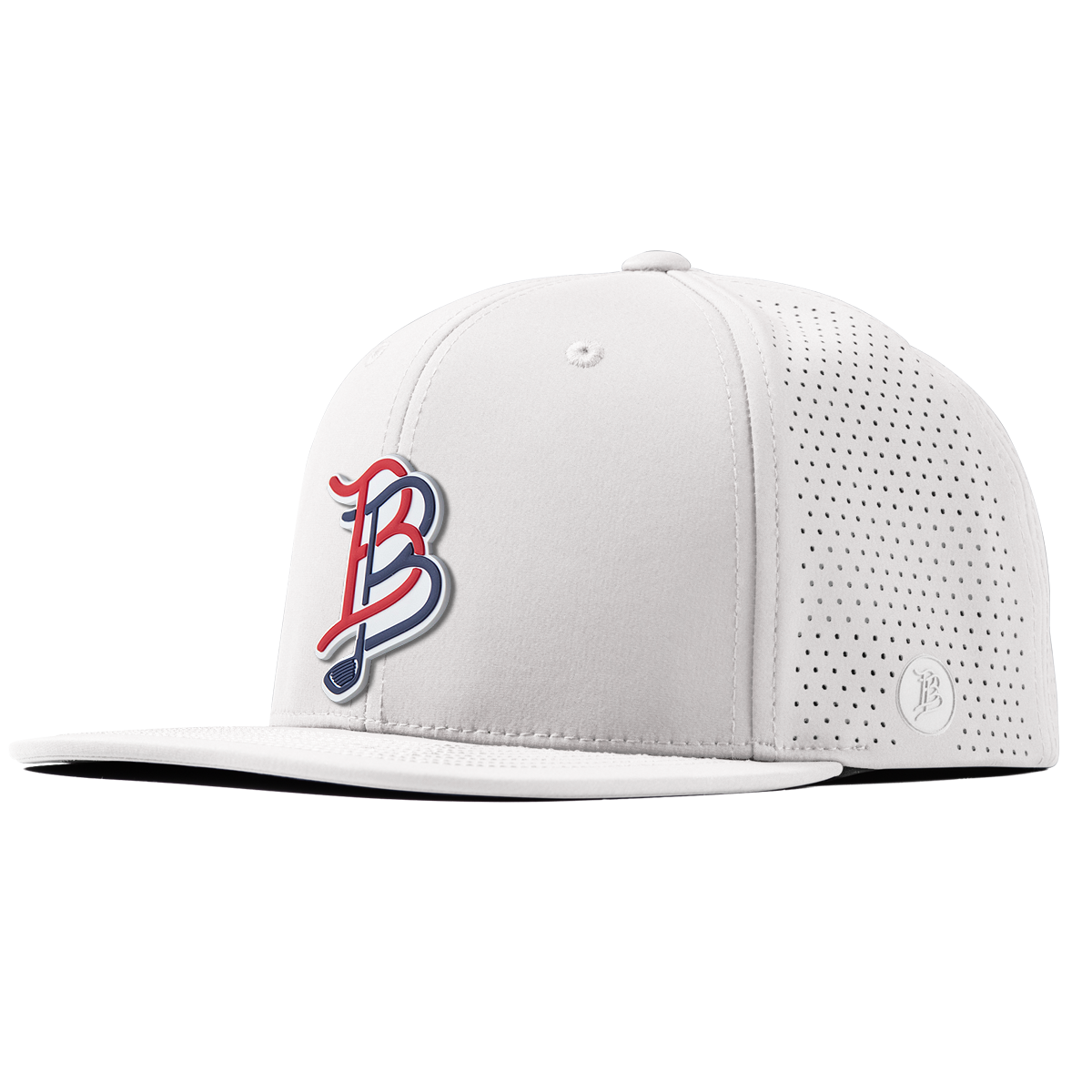 BB Golf USA Elite Classic Back White