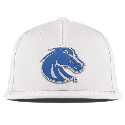 Boise State University "Boise State Broncos Gray" Flat Elite White
