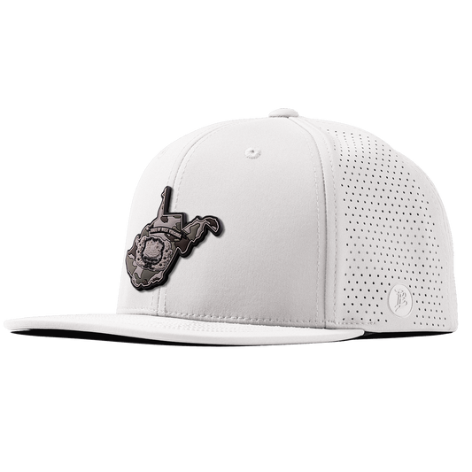 West Virginia Camo Elite Classic White