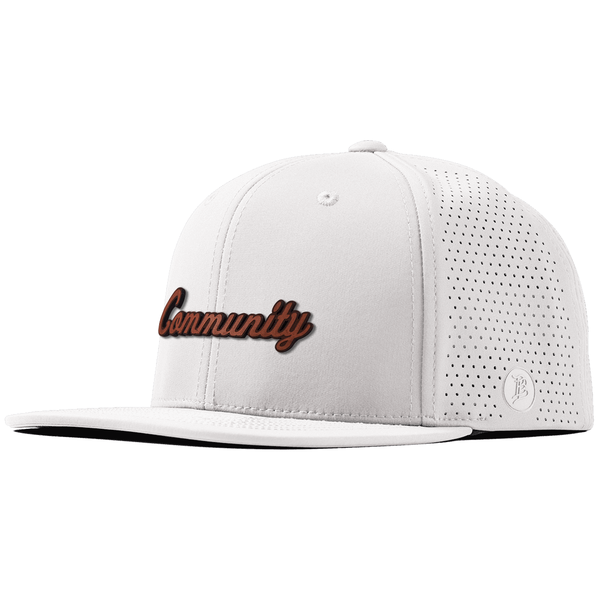 Community Script Tan Elite Classic White