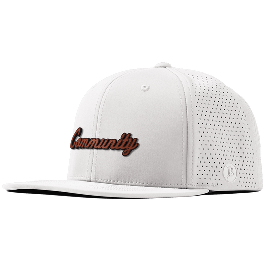 Community Script Tan Elite Classic White