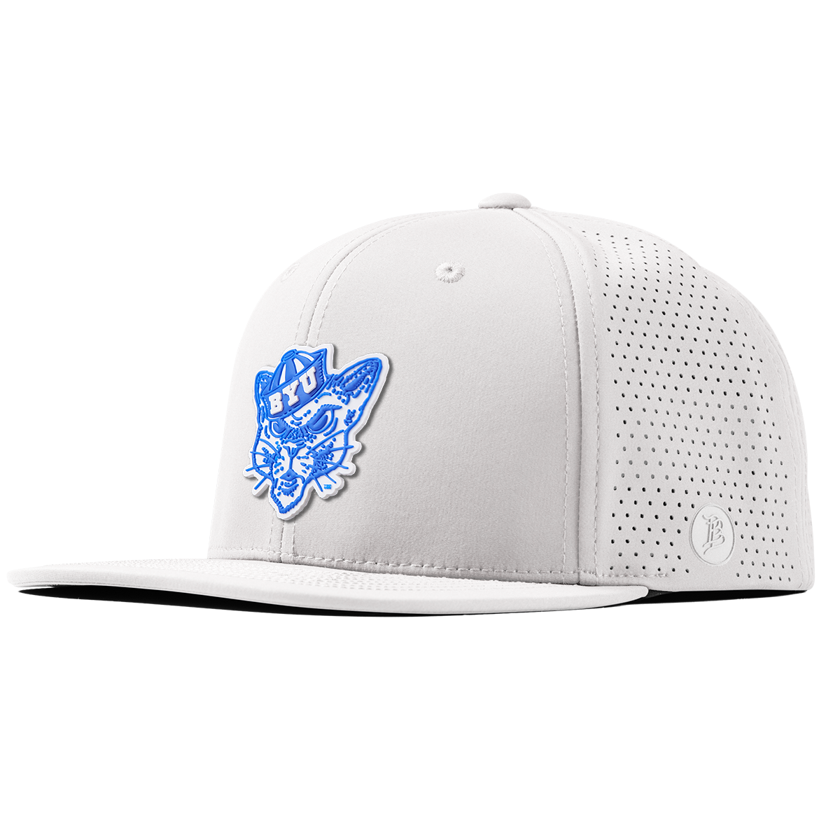 BYU "Cosmo The Cougar" Flat Elite White