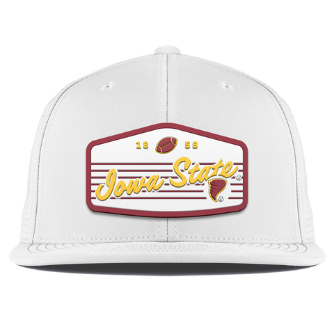 Iowa State University "Cyclones Football" Flat Elite White