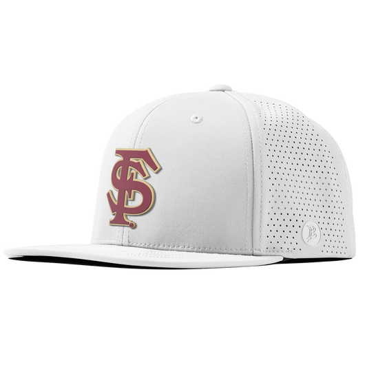 Florida State University "FSU Block" Flat Elite White