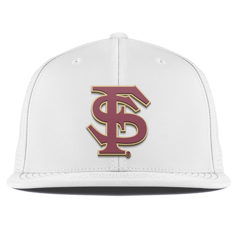 Florida State University "FSU Block" Flat Elite White