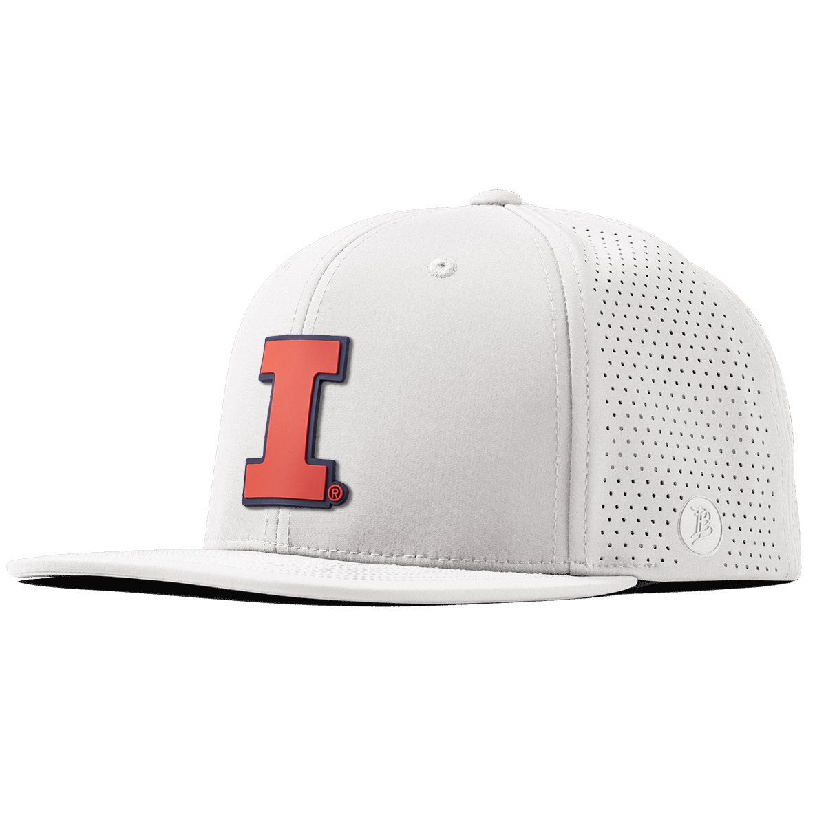 University of Illinois "Fighting Illini Orange" Flat Elite White