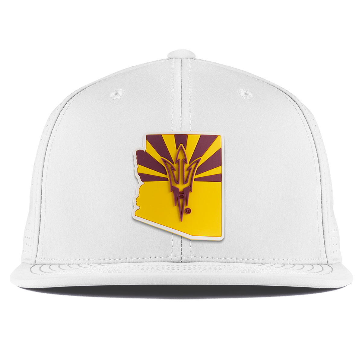 Arizona State University "Fork 'Em State" Flat Elite White