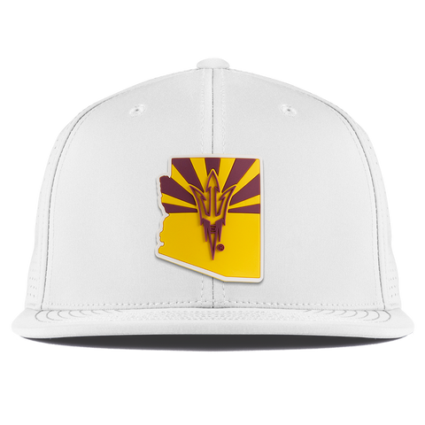 Arizona State University "Fork 'Em State" Flat Elite White