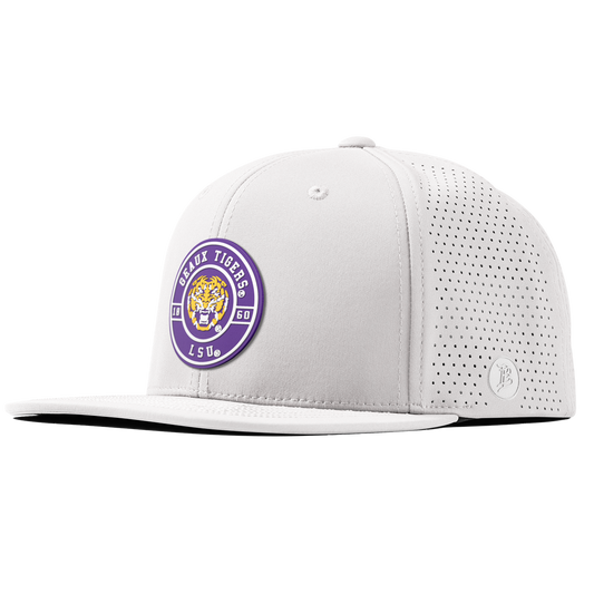 Louisiana State University "Geaux LSU Tigers" Flat Elite White