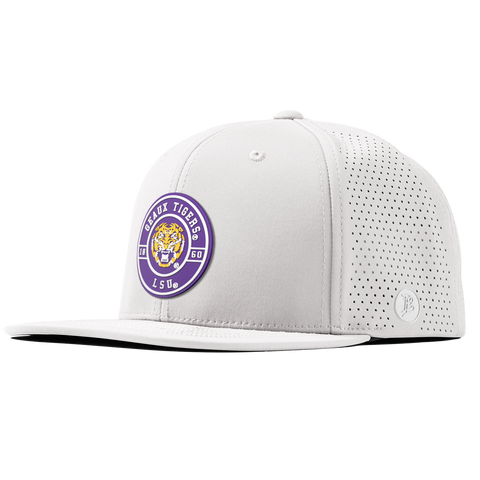 Louisiana State University "Geaux LSU Tigers" Flat Elite White