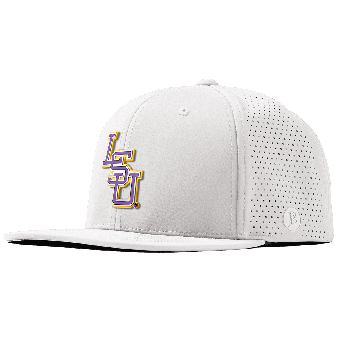 Louisiana State University "LSU Baseball Purple" Flat Elite White