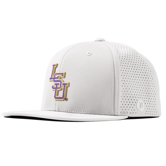 Louisiana State University "LSU Baseball" Flat Elite White