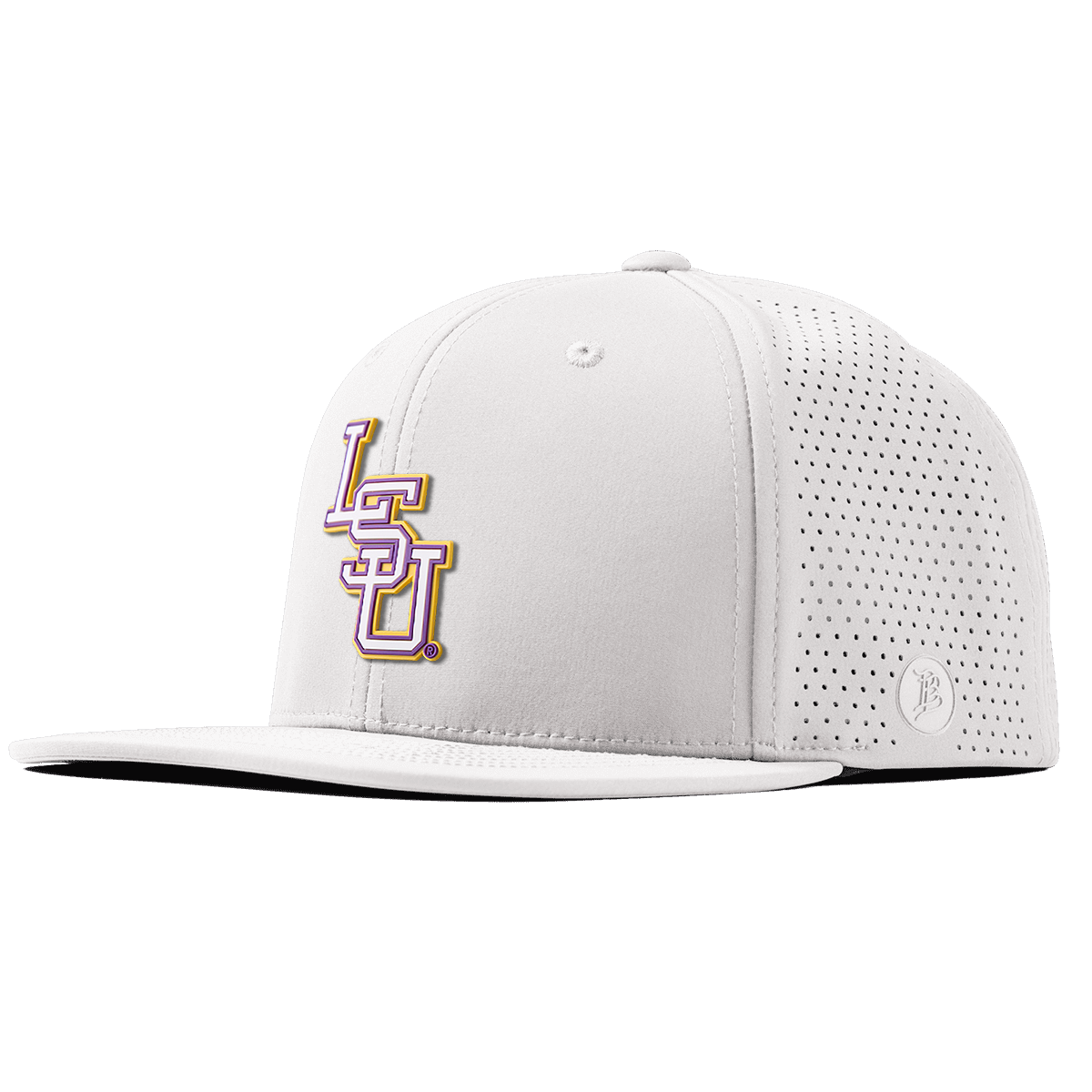 Louisiana State University "LSU Baseball" Flat Elite White