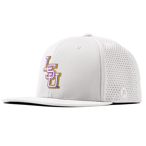 Louisiana State University "LSU Baseball" Flat Elite White