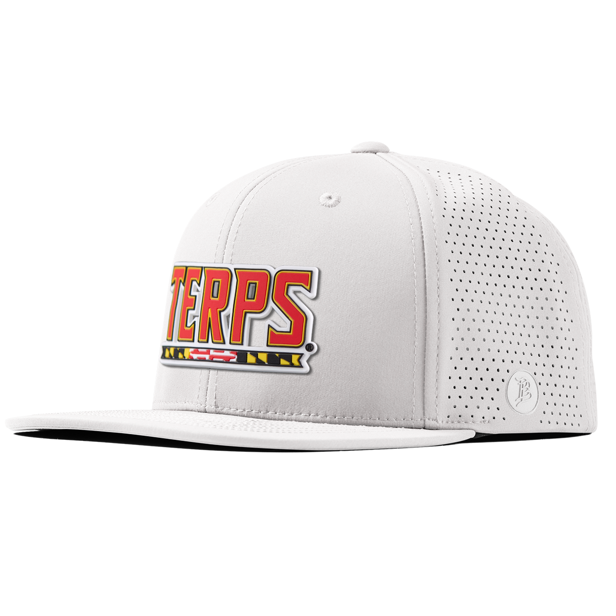 University of Maryland "Maryland Terps" Flat Elite White