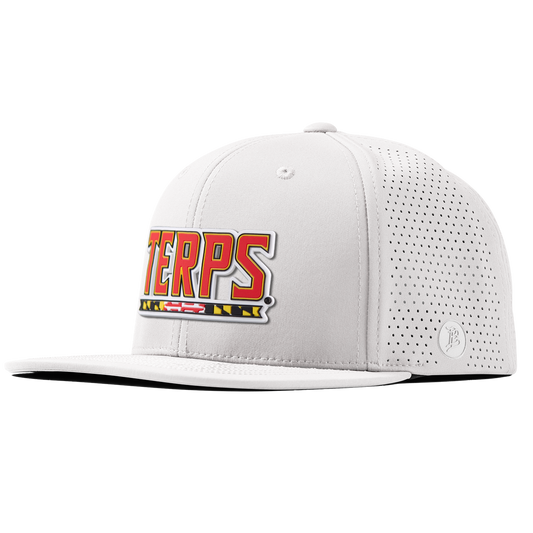 University of Maryland "Maryland Terps" Flat Elite White