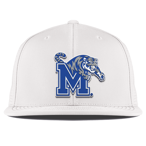 University of Memphis "Memphis Team Logo" Flat Elite White