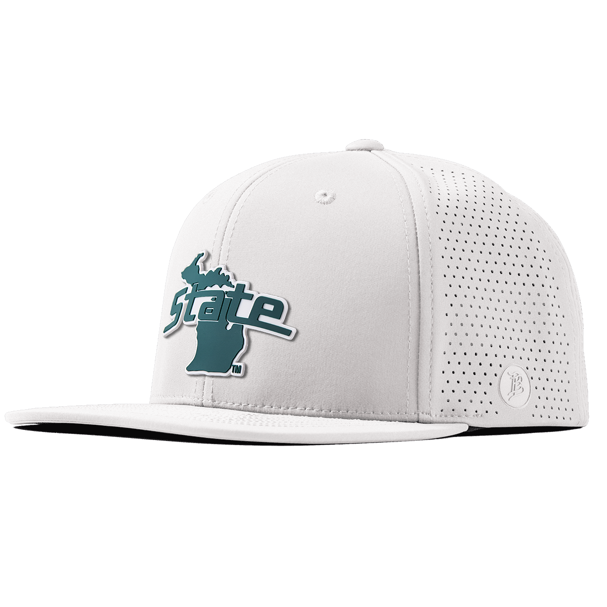 Michigan State University "Michigan State Outline" Flat Elite White