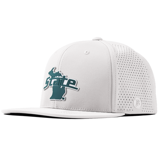 Michigan State University "Michigan State Outline" Flat Elite White